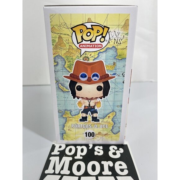 Funko Pop! One Piece: Portgas. D. Ace 100 Vinyl Figure Brand New - Picture 5 of 7